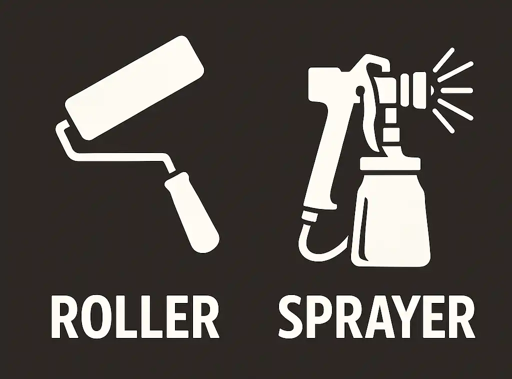 Roller and Sprayer